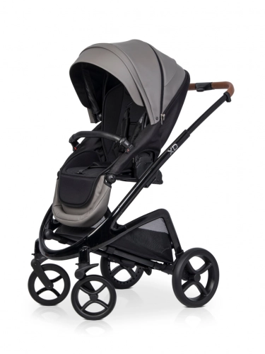 Riko XD Black Line Anthracite Bērnu rati 2in1
