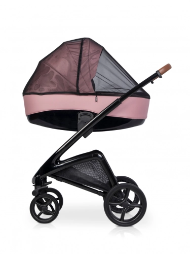 Riko XD Black Line Energy Pink Bērnu rati 2in1