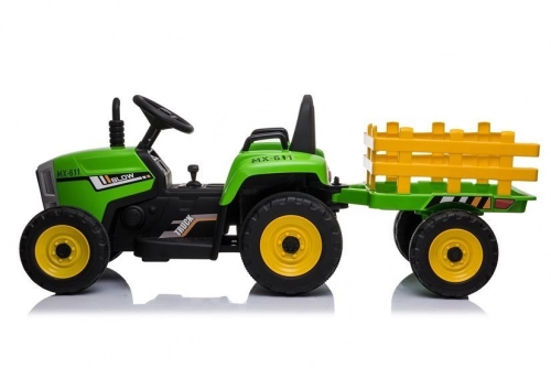 XMX611 Electric Ride-On Tractor Green