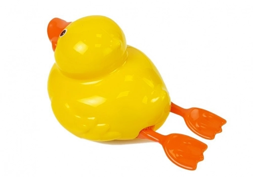 Yellow Duck on Batteries 18 cm for the Bath