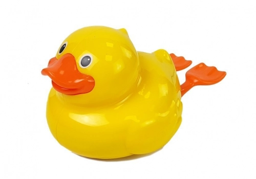 Yellow Duck on Batteries 18 cm for the Bath