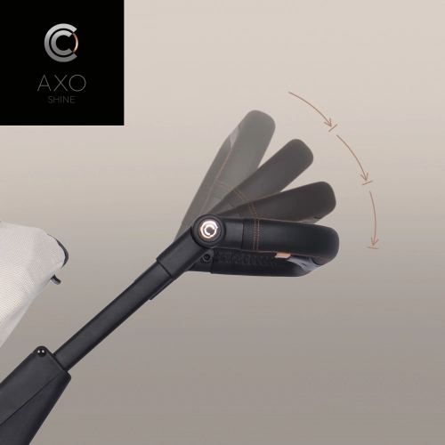 Cavoe Axo Shine Champagne Bērnu rati 2in1