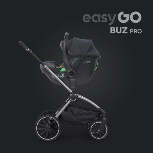 EasyGo Buz Pro 0-13 kg un EasyGo Buz Pro Body 0-36 kg Granito Bērnu autosēdeklis 2in1
