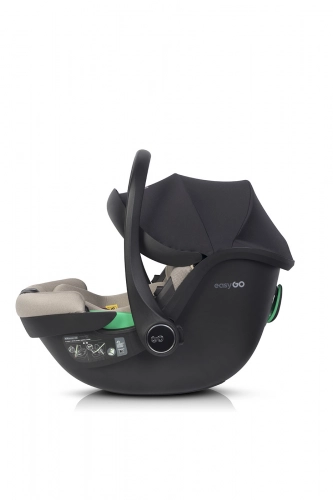 EasyGo Buz Pro 0-13 kg un EasyGo Buz Pro Body 0-36 kg Taupe Bērnu autosēdeklis 2in1