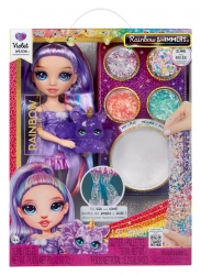 122425-EU Rainbow High Rainbow Shimmers with Slime Fashion Doll – Violet (purple)