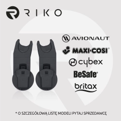 Адаптеры для крепления детских автокресел на рамах колясок RIKO CAVA и VELAR