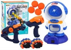 Arcade Game Astronaut Shooting 2 Guns Balls Arrows