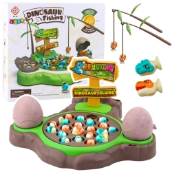 Arcade Game Dinosaur Fishing Magnetic Rods Sounds