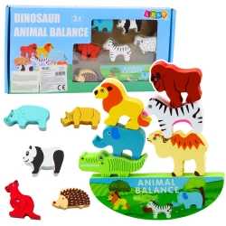 Balanced Animals Wooden Skill Game 13El