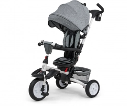 Детский трехколесный велосипед Milly Mally Stanley Grey