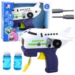 Bubble Gun Airplane Liquid Screwdriver 2in1