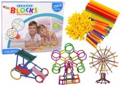 Building Blocks Construction Sticks Straws Set