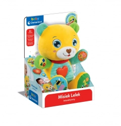 Colorful Interactive Teddy Lelek Polish Language Clementoni 50939