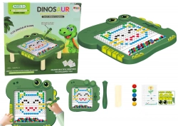 Dinosaur Educational Magnetic Board Table Pad Puzzle Green