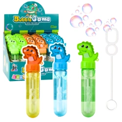 Dinosaur Soap Bubbles 3 Holes Mix Colors 30ml