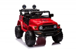Двухместный детский электромобиль Toyota FJ Red 4x4