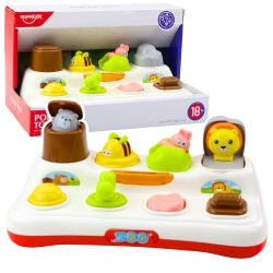 Educational Interactive Toy Pop-Up Animals Lights