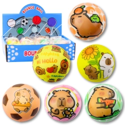 Foam Ball for Bouncing Fun Capybara 6.5 cm