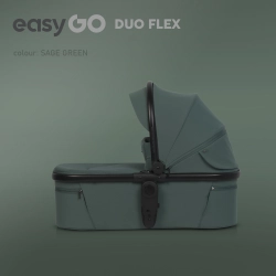 Gondola do wózka dziecięcego EasyGo Duoflex Sage Green