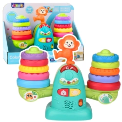 Interactive Educational Scale For Toddlers Blocks Sounds Melodies Monkey