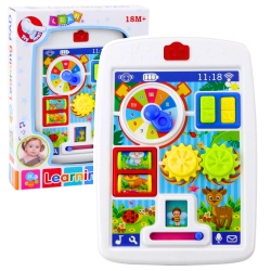 Interactive Educational Tablet For Toddlers Lights Sounds