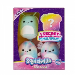 Jazwares - Squishville By Squishmallows Tie Dye Squad 4 Pack / from Assort