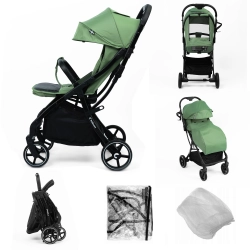 Kidnort Fjällräv Green Прогулочная коляска