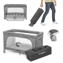 Kidnort Grotta Oxford 210
Light gray Детская дорожная кроватка