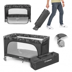 Kidnort Ihålig Oxford 300
Dark gry Детская дорожная кроватка