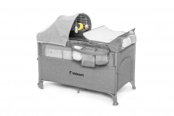 Kidnort Stugan Oxford 300
Light gray Детская дорожная кроватка