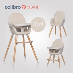 Krzesło do karmienia Colibro Scandi Almond