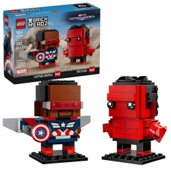 Lego 40668 - BrickHeadz Captain America And Red Hulk