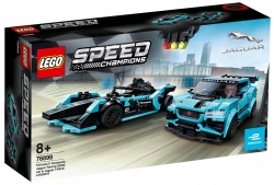 Lego 76898 - Formula E Panasonic Jaguar Racing Gen2 Car & Jaguar I-pace Etrophy