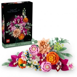 LEGO Botanicals Piękny Bukiet Różowych Kwiatów 10342