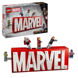 LEGO Super Heroes Marvel Logo & Minifigures 76313