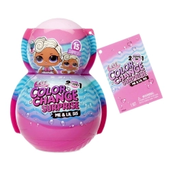 MGA - Lol Surprise 2 In 1 Color Change Surprise Me And Lil Sis Fashion Dolls