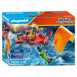 Playmobil 70144 - City Action Kite Surfer Rescue With Boat