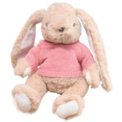 Plush Mascot Cuddly Toy Bunny Sweater Pink 22cm