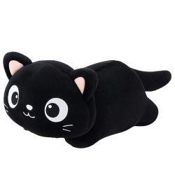 Plush Mascot Cuddly Toy Cat Big Eyes Black 45cm