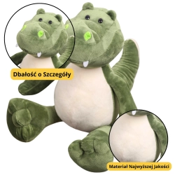Plush Mascot Cuddly Toy Crocodile Green 25cm