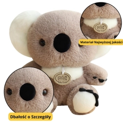 Plush Mascot Cuddly Toy Koala Bear Gray 23cm
