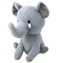 Plush Mascot Cuddly Toy Large Elephant Gray 36cm