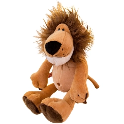 Plush Mascot Cuddly Toy Lion With Lush Mane 22cm
