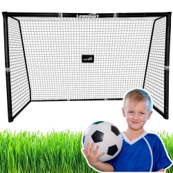 Portable Football Goal for Children Metal 180x120x60cm