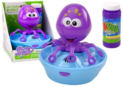 Purple Octopus Bubble Machine