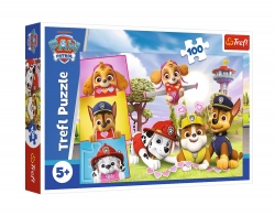 Puzzle – 100 – Fearless Girls – Paw Patrol – Trefl 16520