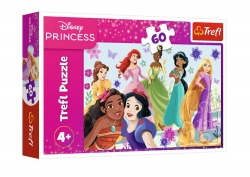 Puzzle – 60 – Princesses in Action – Disney Princess – Trefl 17409