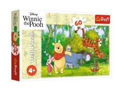 Puzzle – 60 – Yummy Honey – Disney – Winnie the Pooh – Trefl 17411