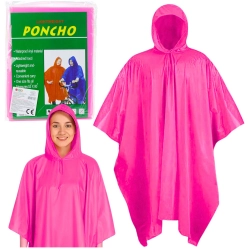 Reusable Raincoat Pink 132 x 203 cm
