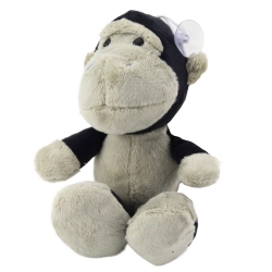 Small Plush Mascot Cuddly Toy Monkey Suction Cup 16cm